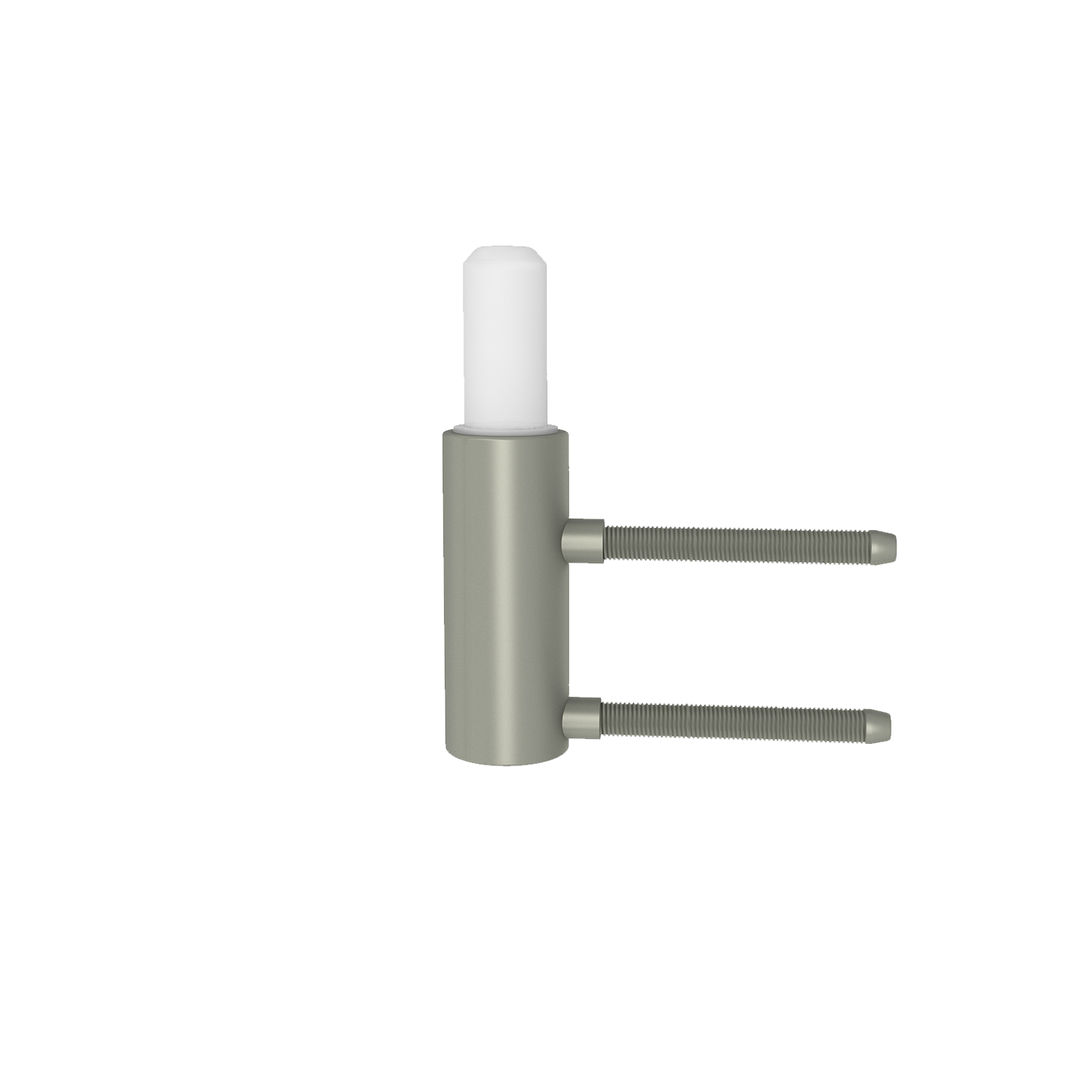 Band 2-teilig für Holzzarge V 3400 WF nickel-silber