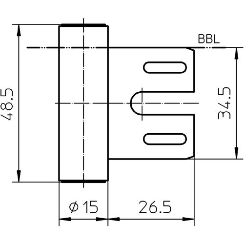 Band 3-teilig für Stahlzarge V 8000 WF nickel-silber