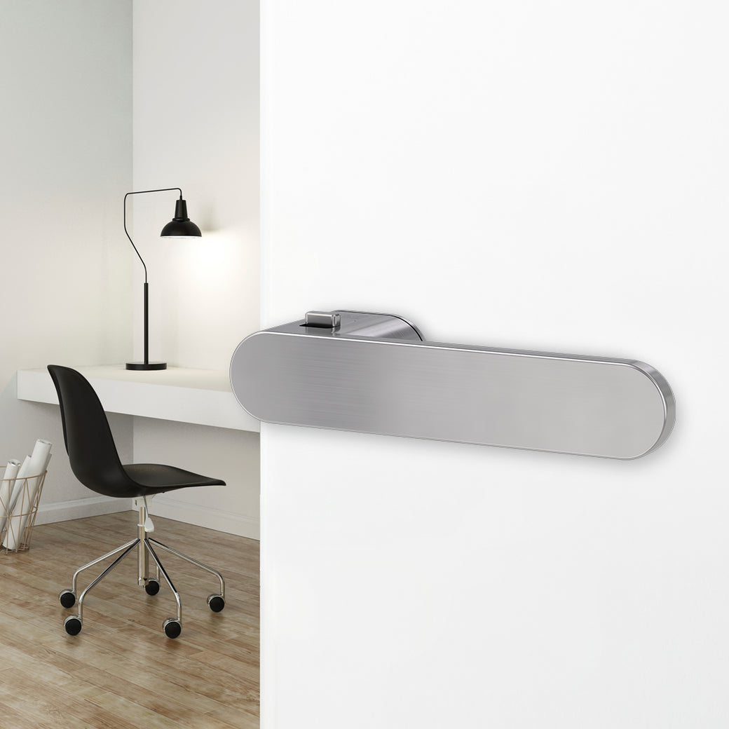 Griffwerk Türgriff AVUS ONE Samtgrau Smart2Lock