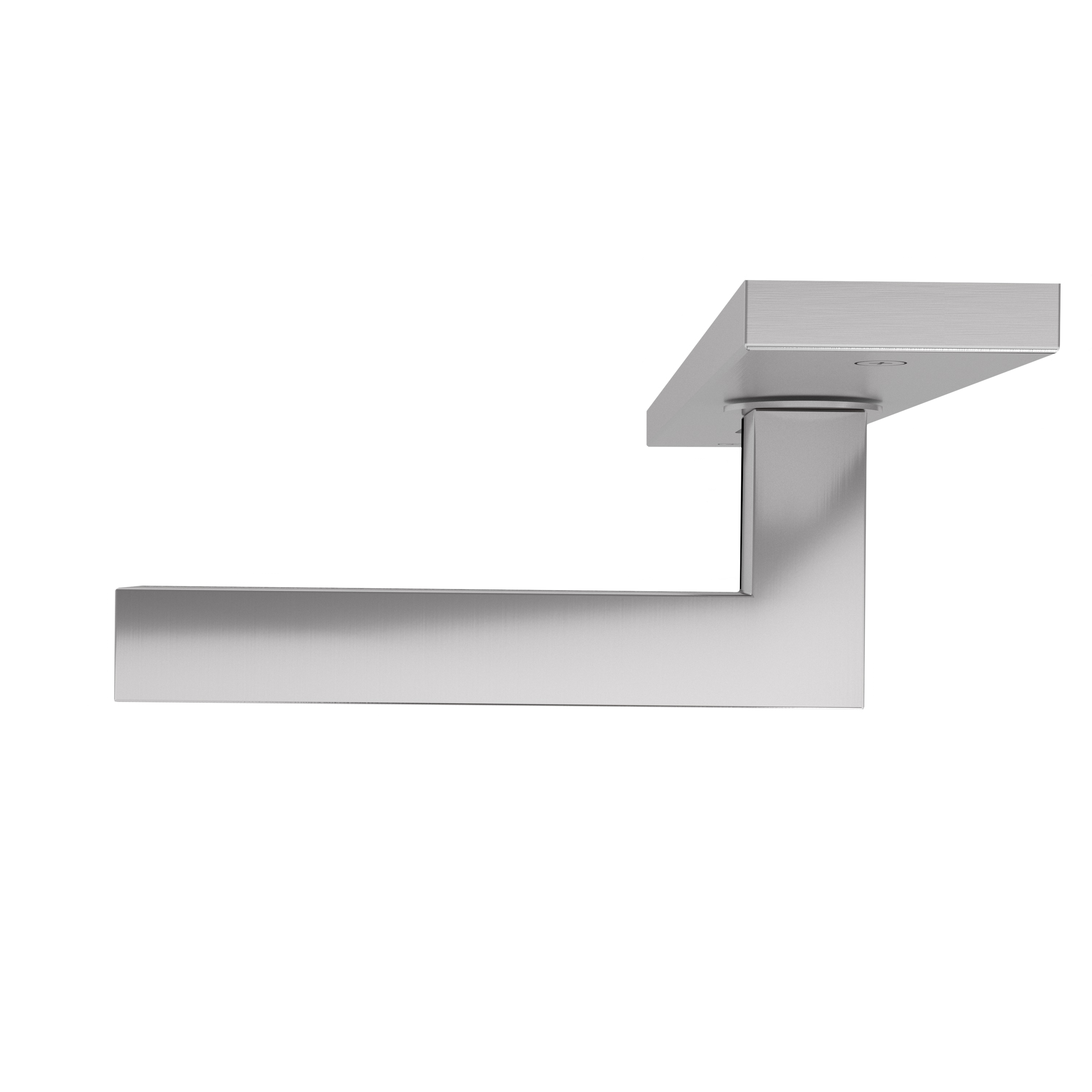 Langschildgarnitur eckig L-Form gerade Modell Samara Edelstahl geschraubt Klasse 1