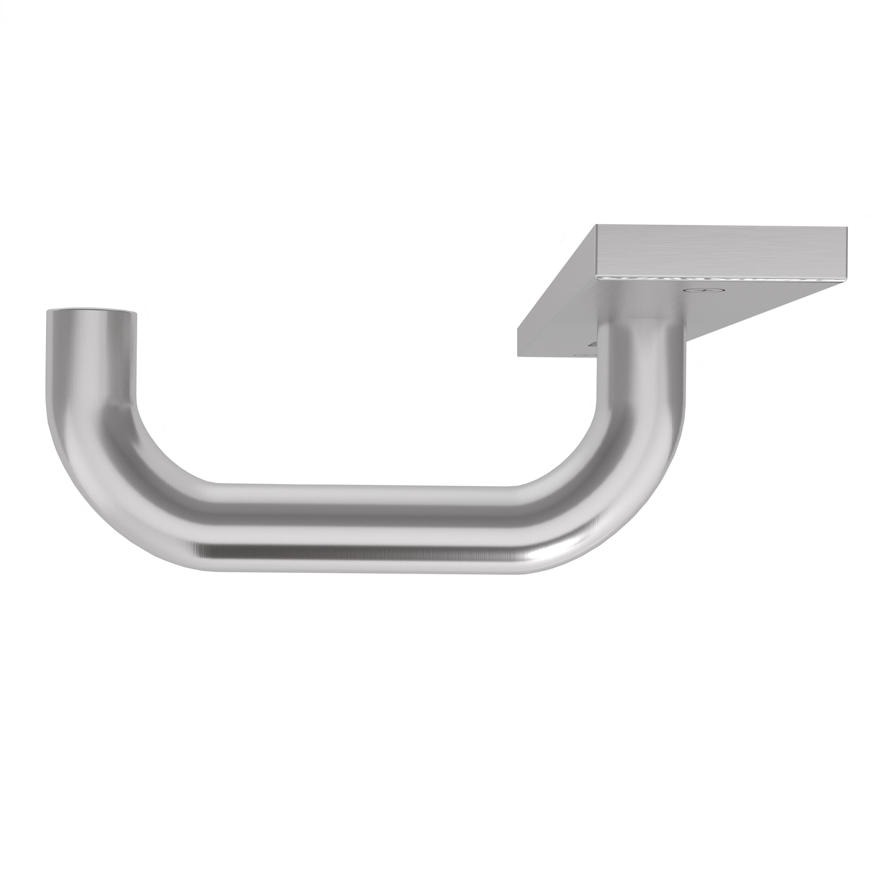Langschildgarnitur eckig U-Form Modell Borana Edelstahl geschraubt Klasse 1