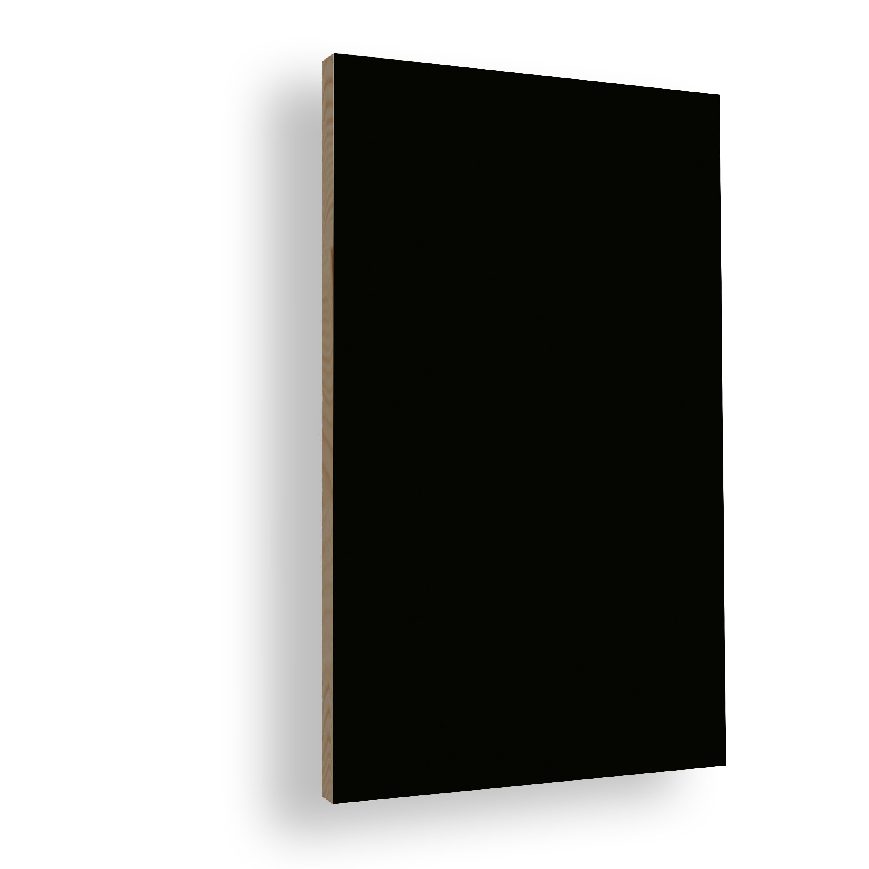 Oberflächen-Muster CPL SamtMatt Schwarz