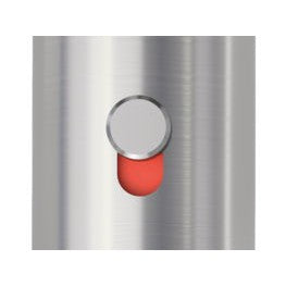 Türgriff Smart2Lock Rosetten rund L-Form gerade Modell Javara Edelstahl Klipprosette