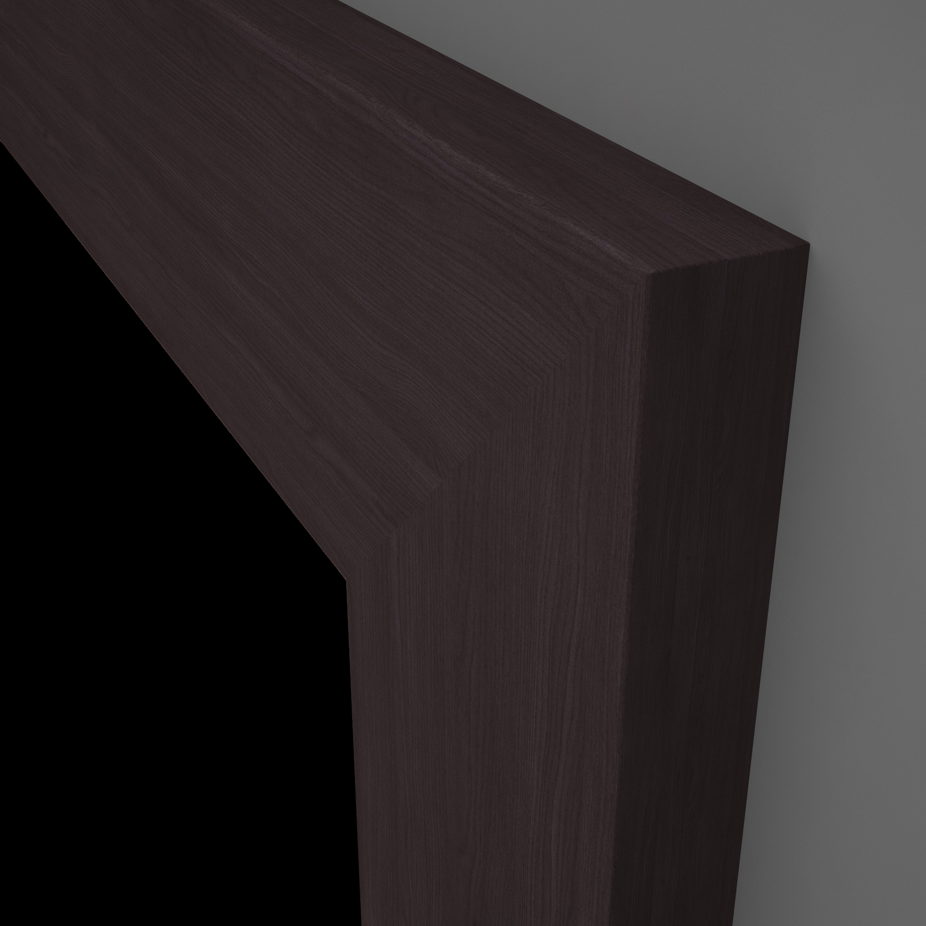 Türzarge CPL Matt Eiche-Grau Designkante 60 mm Bekleidung