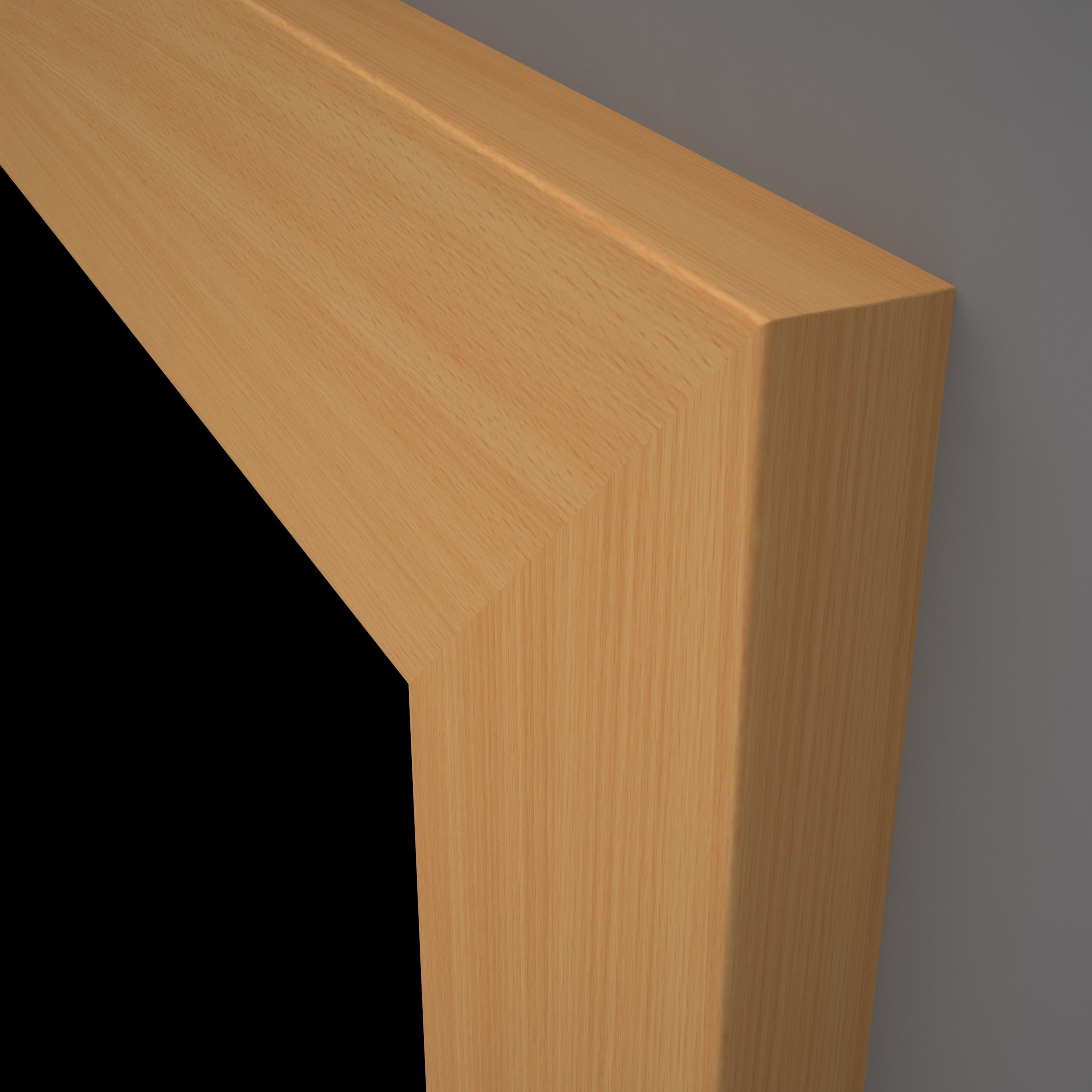 Türzarge CPL Tradition Buche Designkante 60 mm Bekleidung