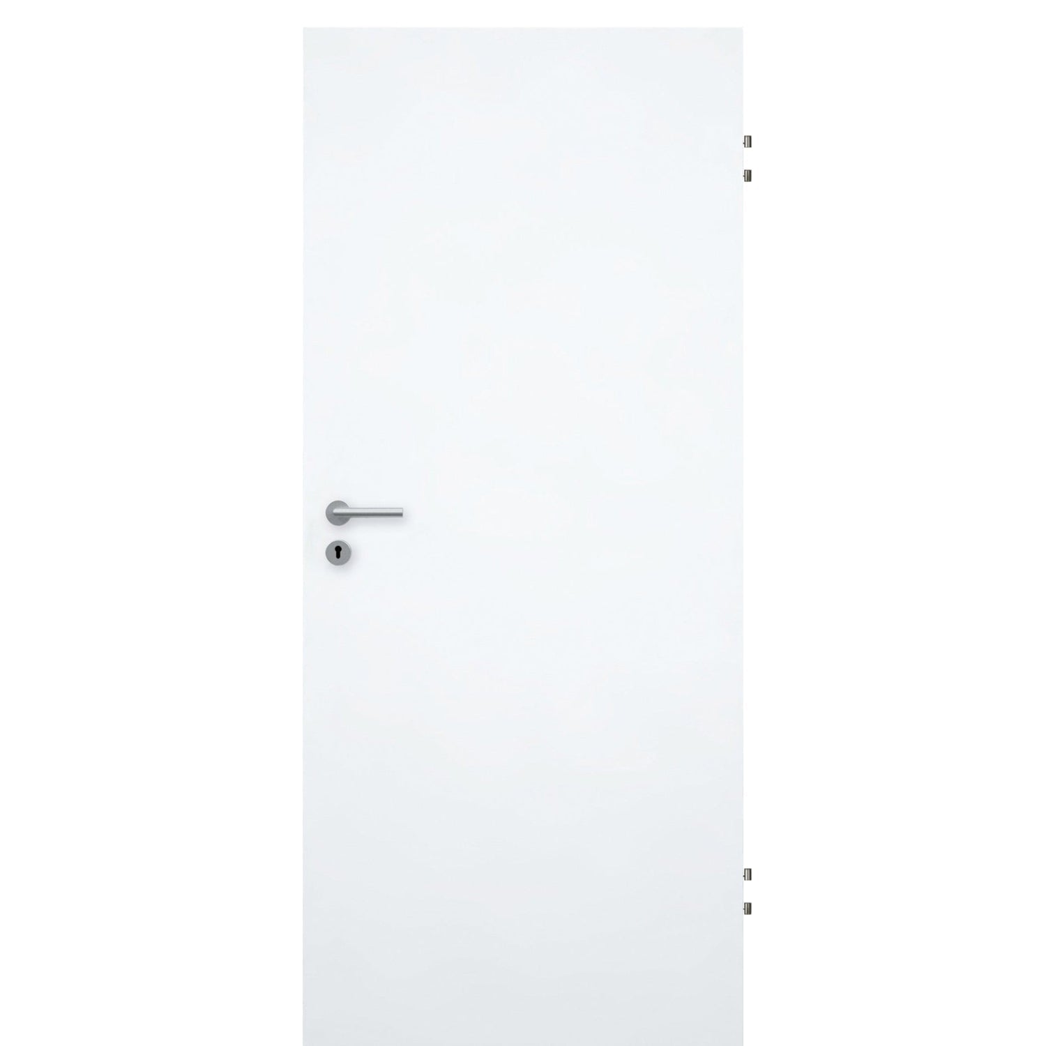 Wohnungseingangstür brillant-weiß CPL glatt Designkante SK1 / KK2