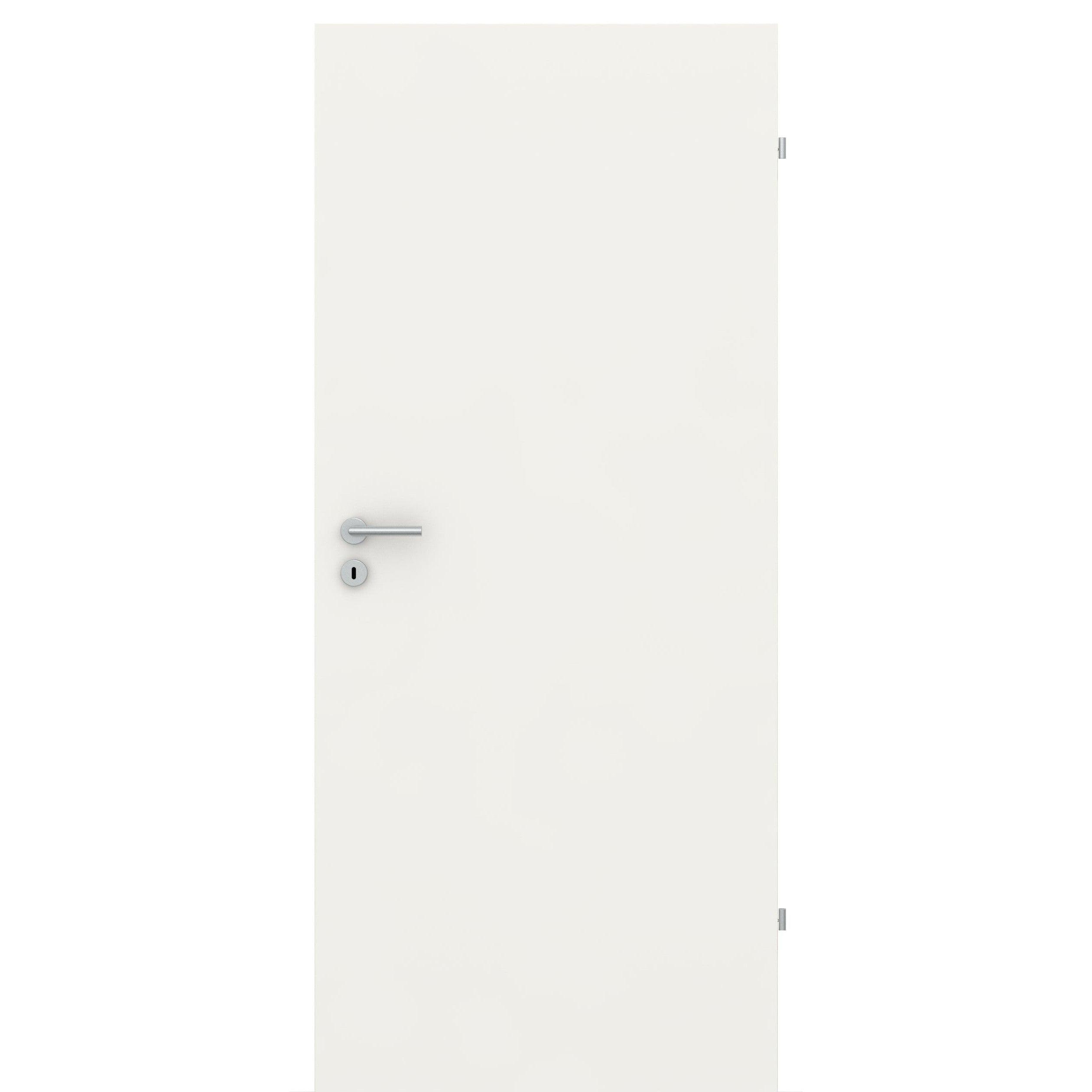 Zimmertür CPL SamtMatt Weiß Eckkante