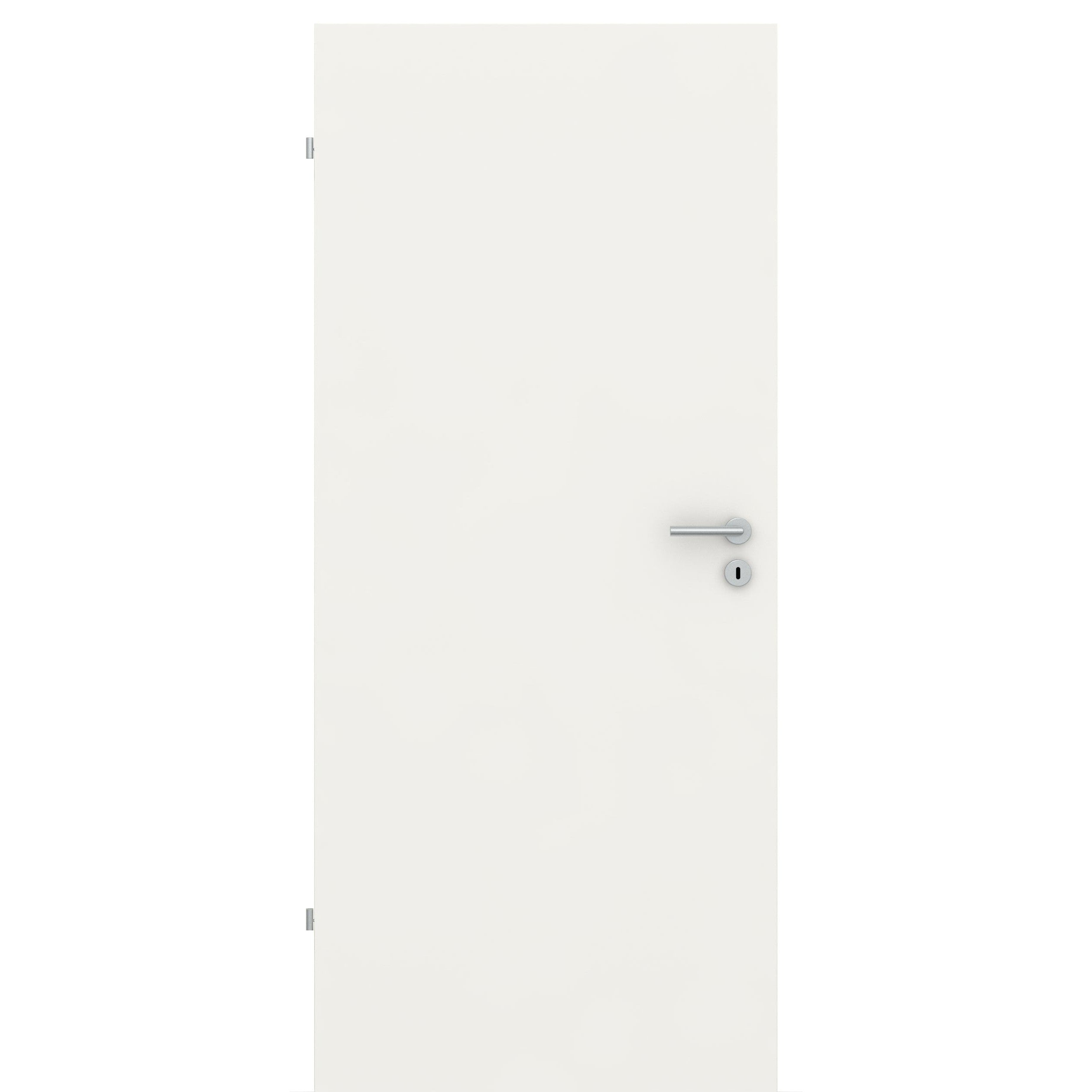 Zimmertür CPL SamtMatt Weiß Eckkante