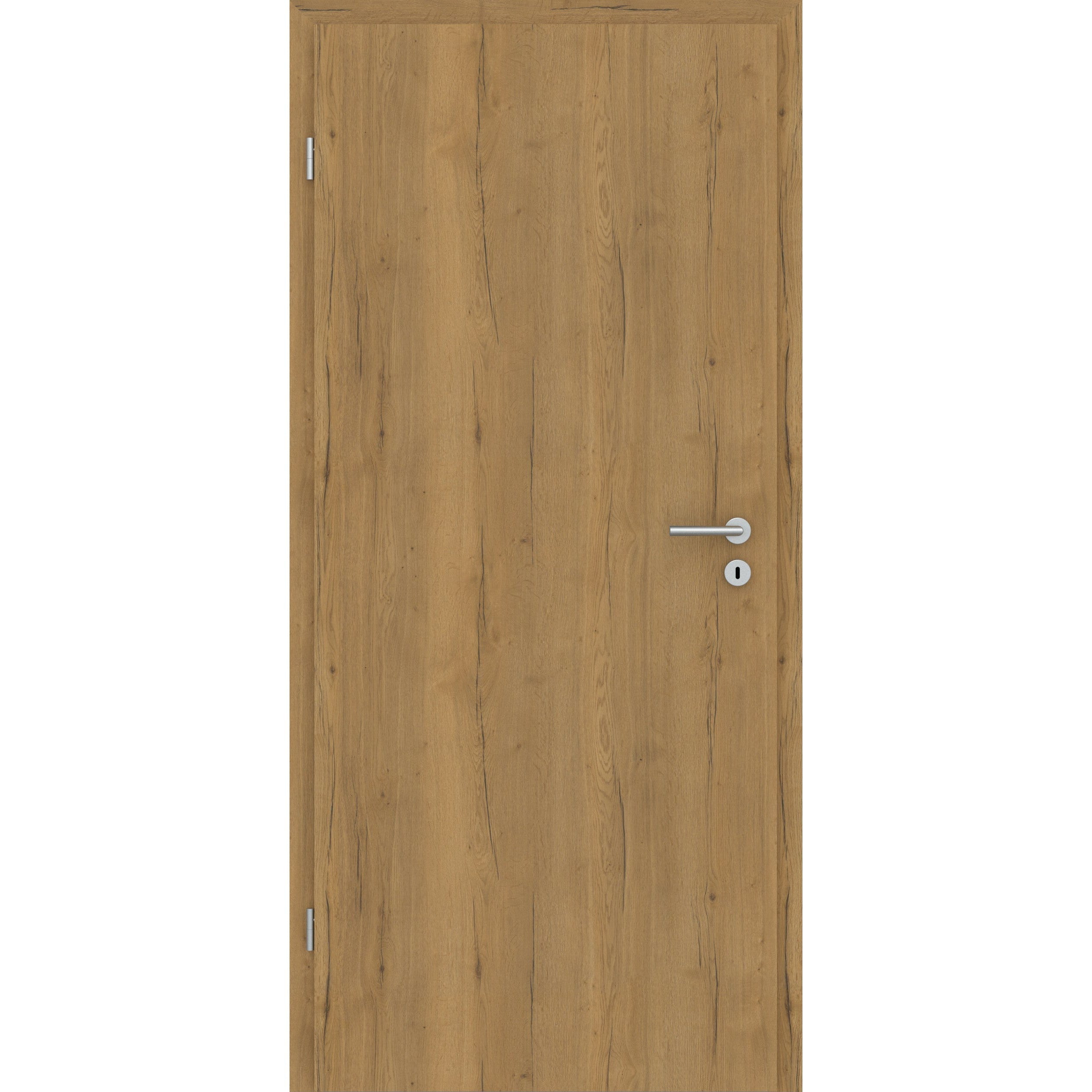 Zimmertür CPL Struktur Fachwerk Honig-Eiche Designkante