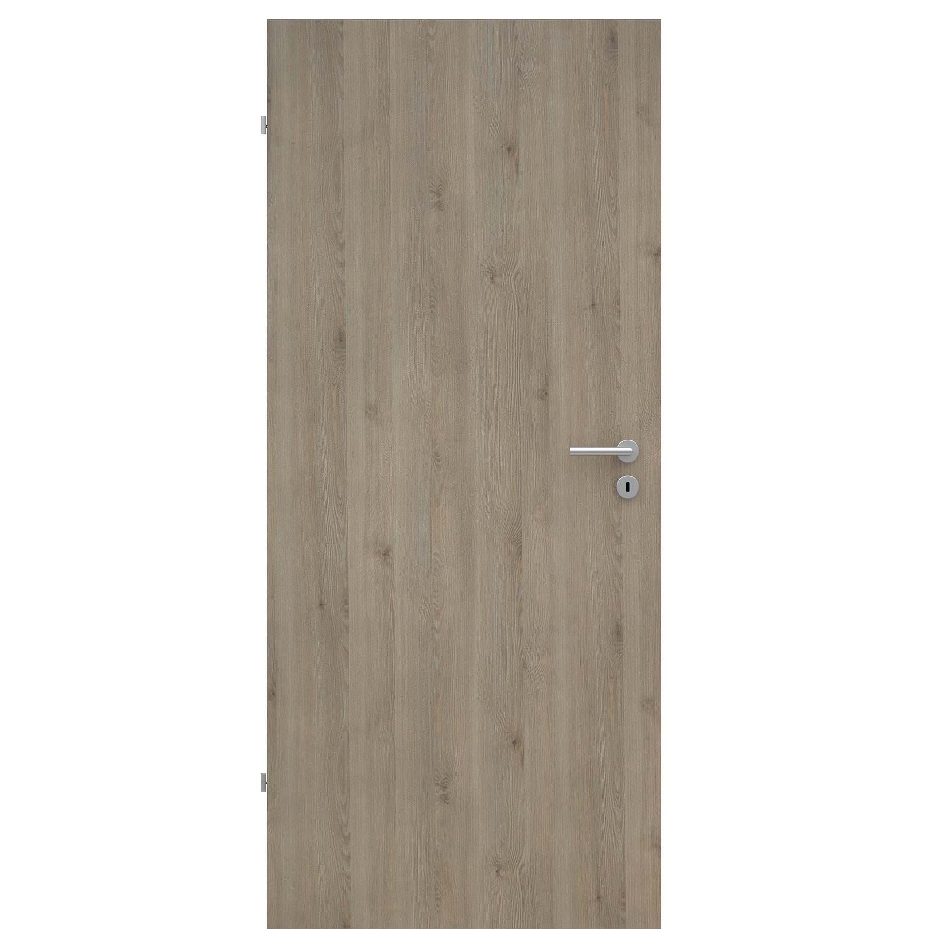 Zimmertür CPL Struktur Pinie-Silbergrau Designkante