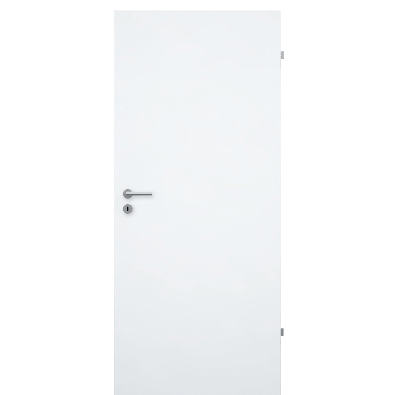 Zimmertür CPL glatt brillant-weiß Röhrenspan Designkante