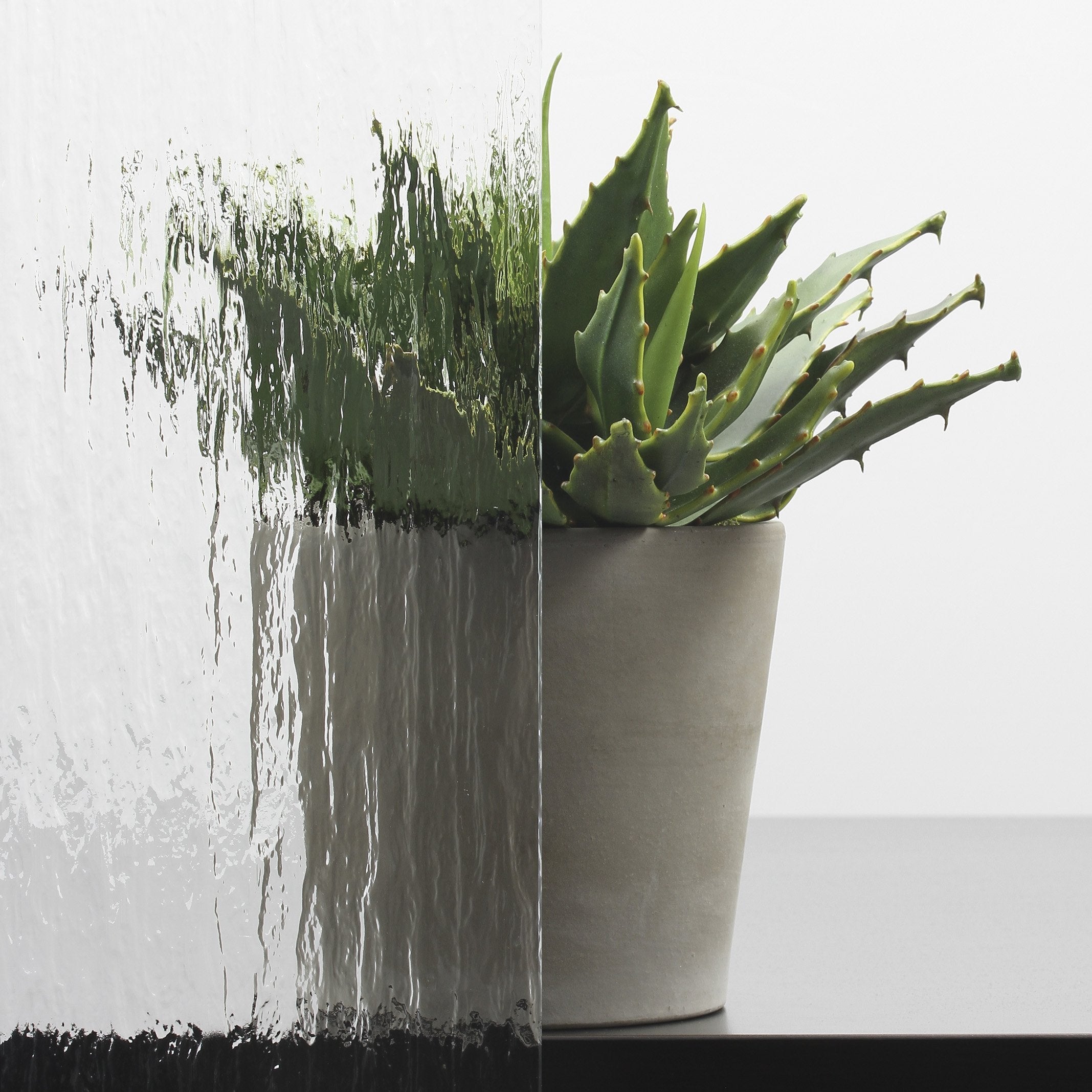 Glaseinsatz ESG für Zimmertüren mit 5 Lichtausschnitten inkl. Verglasung