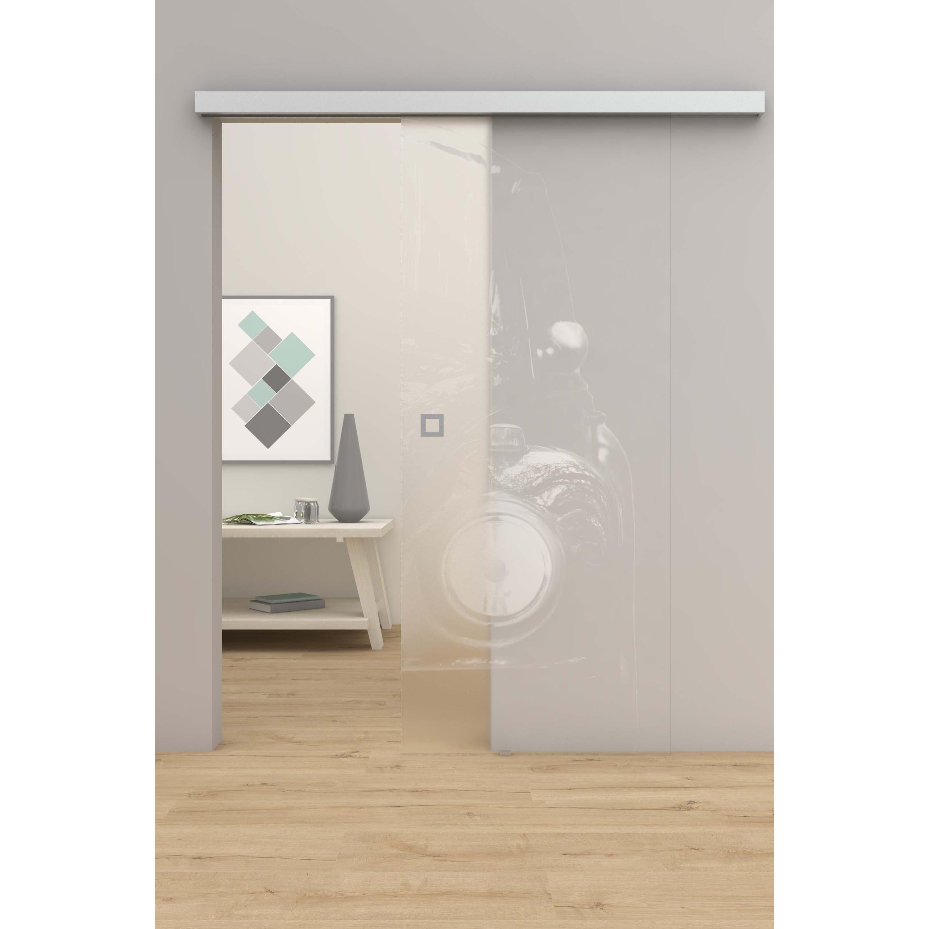 Glasschiebetür Classic Car LaserArt 327-U Klarglas-Montario