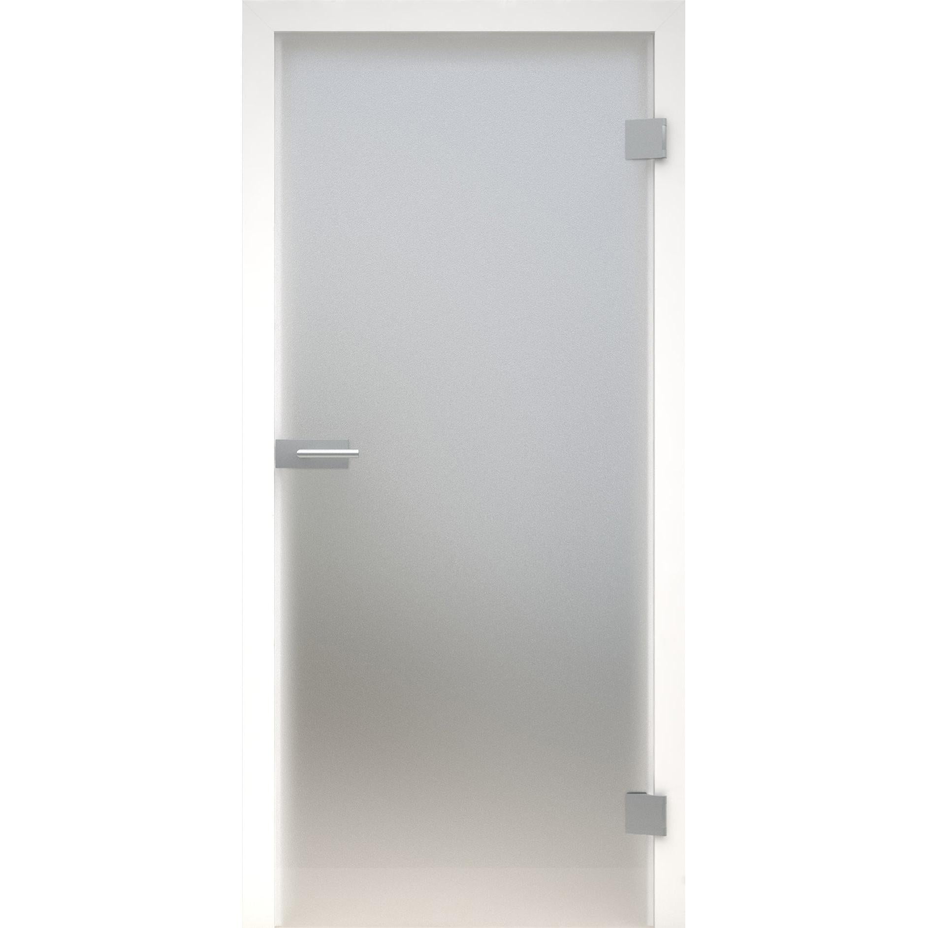 Glastür Ornamend 504-198,5 x 73,5 cm (Glasmaß 197,2 x 70,9 cm)-rechts-Montario