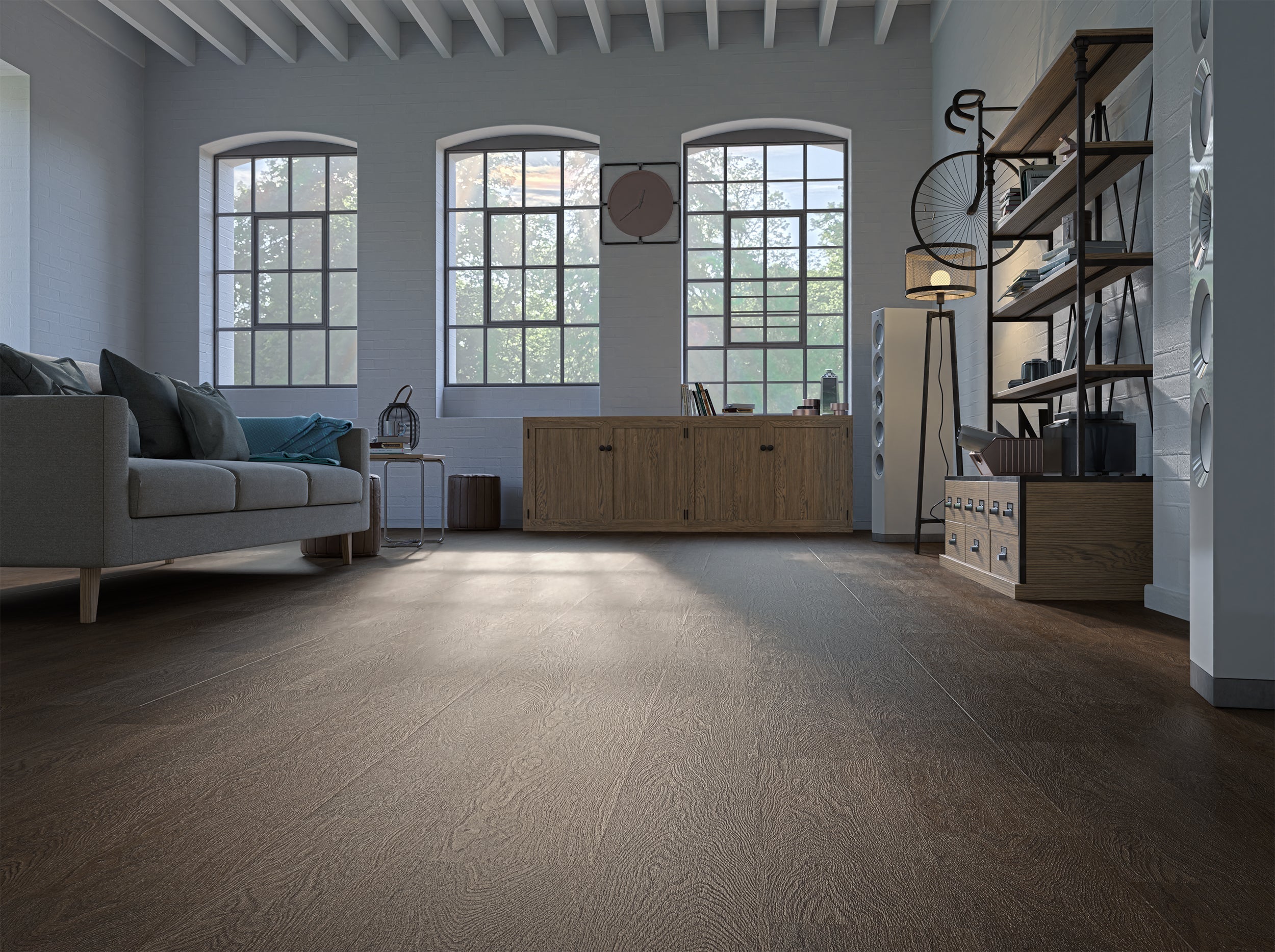 Klebe-Vinyl Smart Eiche Nettuno Landhausdiele leicht strukturiert