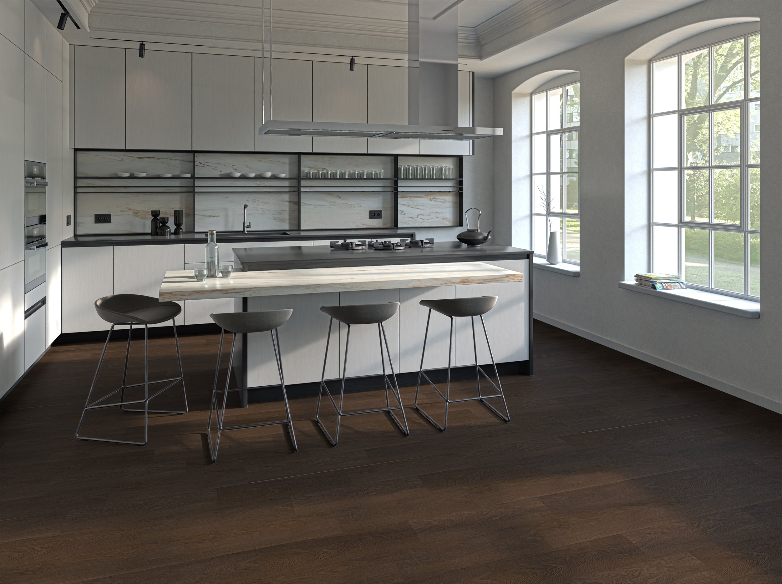 Klebe-Vinyl Smart Eiche Nettuno Landhausdiele leicht strukturiert