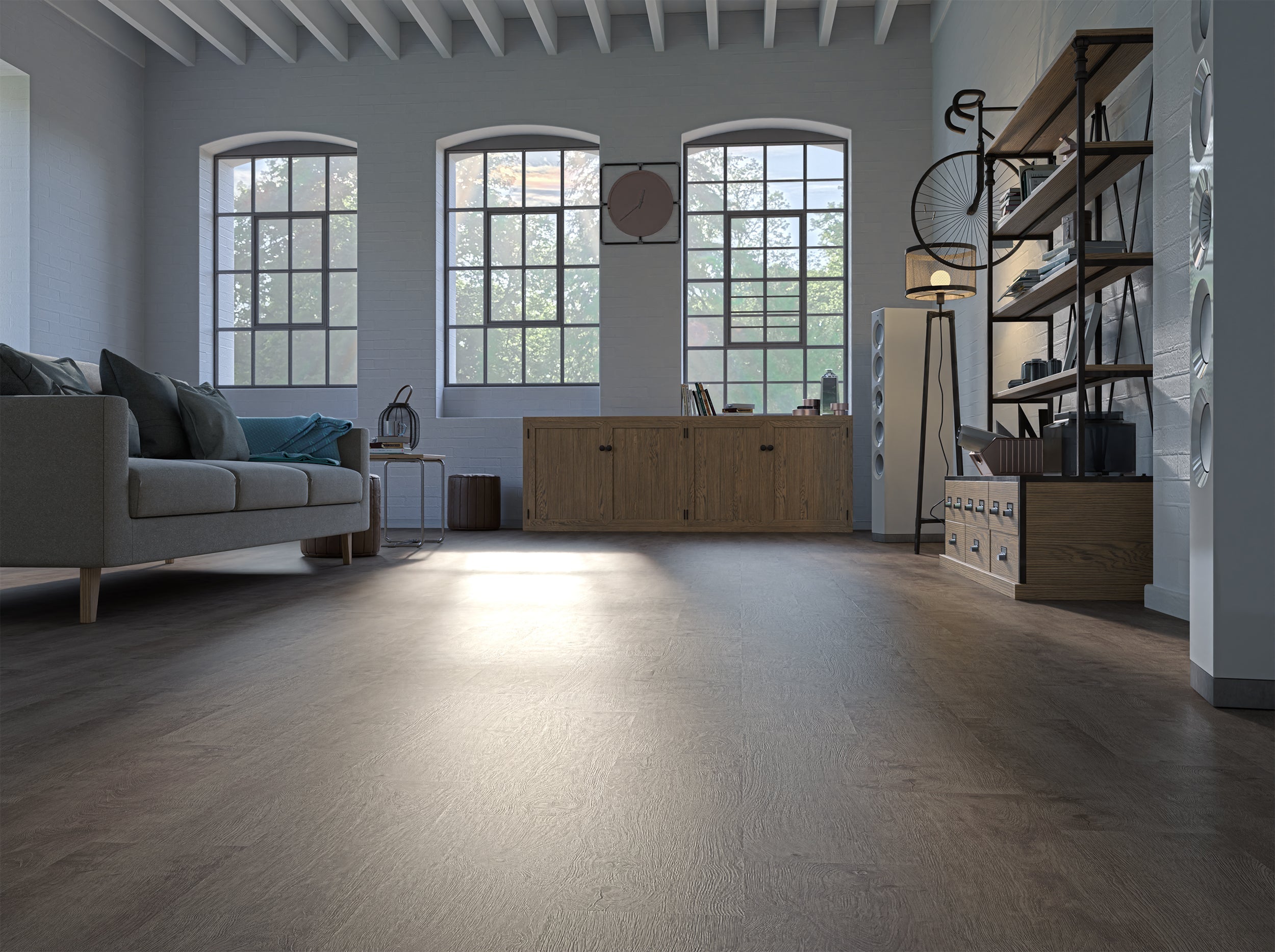 Klebe-Vinyl Smart Eiche Olbia Landhausdiele leicht strukturiert