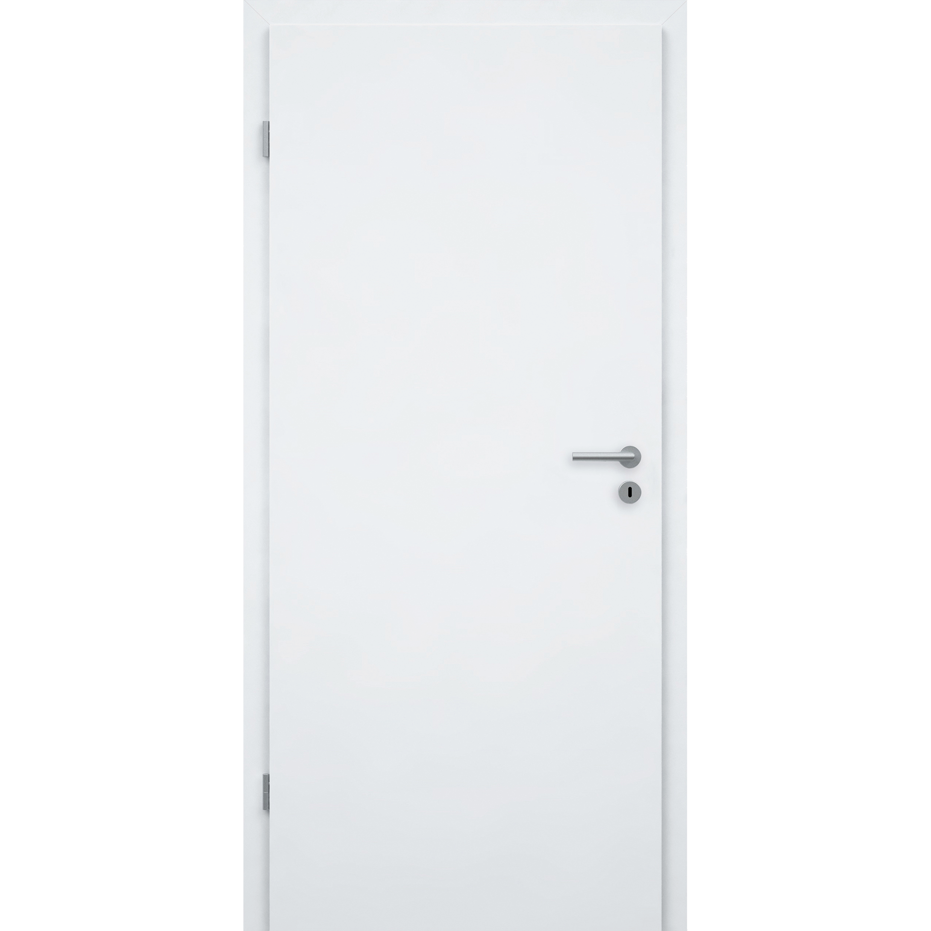 Zimmertür CPL brillant-weiß ähnlich RAL 9003 Röhrenspan Designkante
