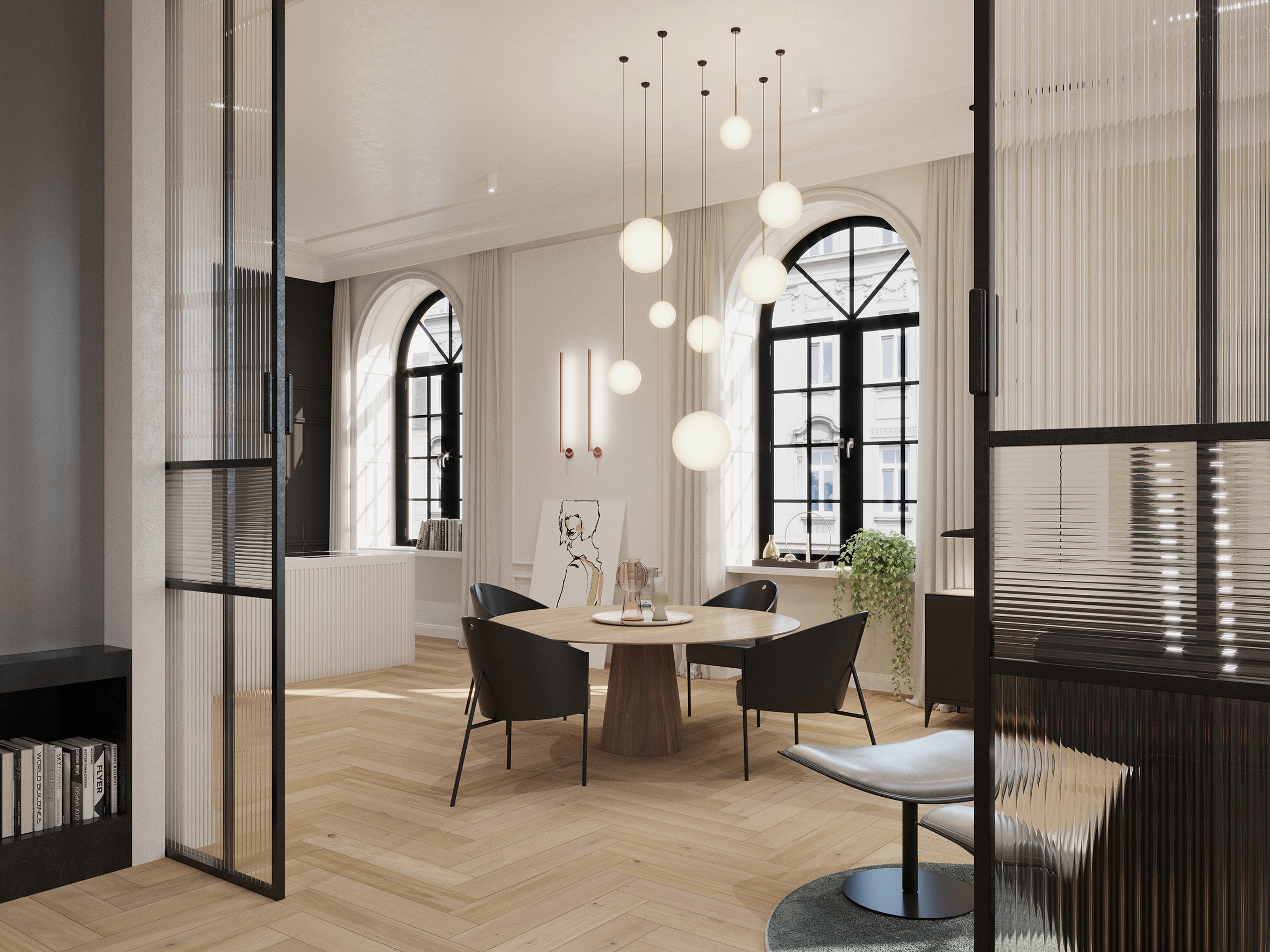 Loft Türen aus Ganzglas oder Stahlrahmen – welche passt besser?