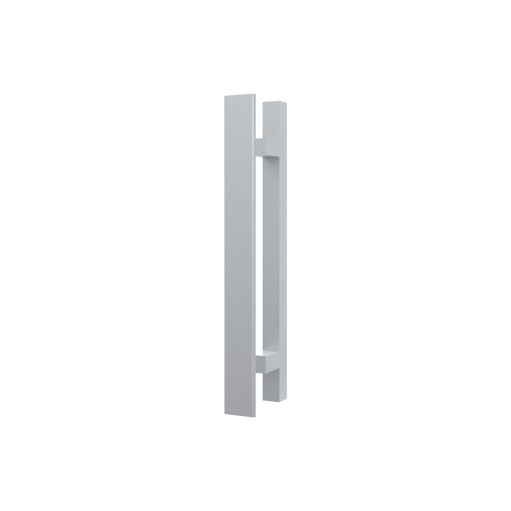 Griffstange / Griffleiste eckig Livara Edelstahl 25 x 25 mm Länge 600 mm Achsabstand 400 mm