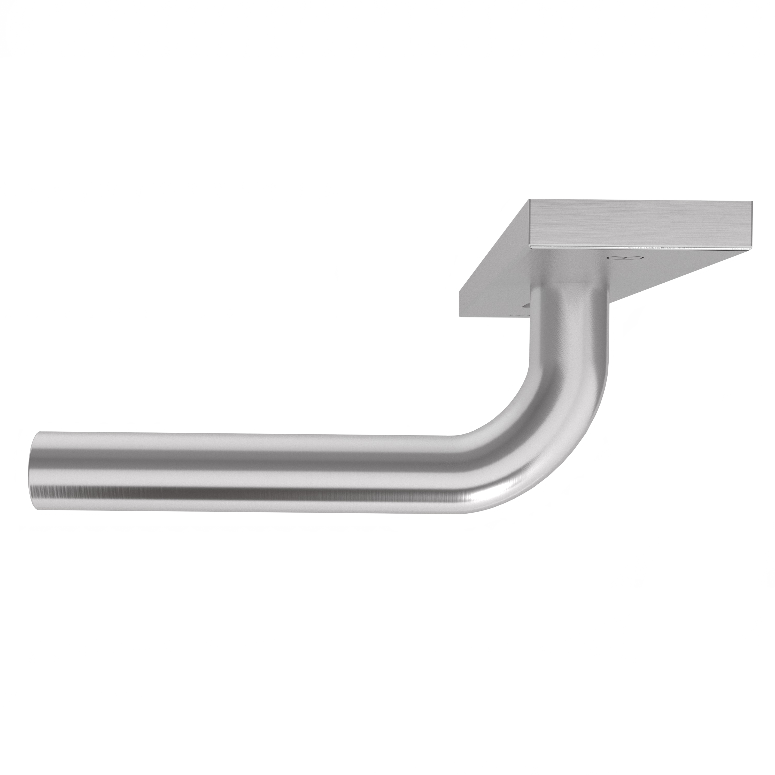 Langschildgarnitur eckig L- Form gerade Modell Juvora Edelstahl geschraubt Klasse 1