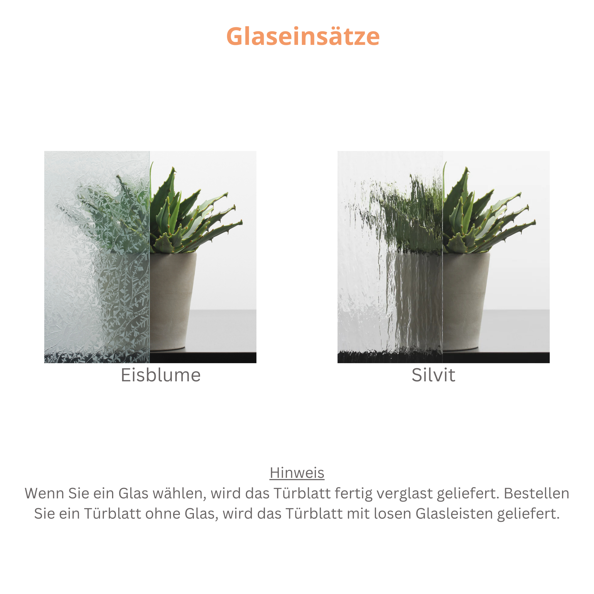 Schiebetür für Set mit weißem Laufkasten mit Lichtausschnitt soft-weiß 4 Rillen - Modell Designtür Q41LAS