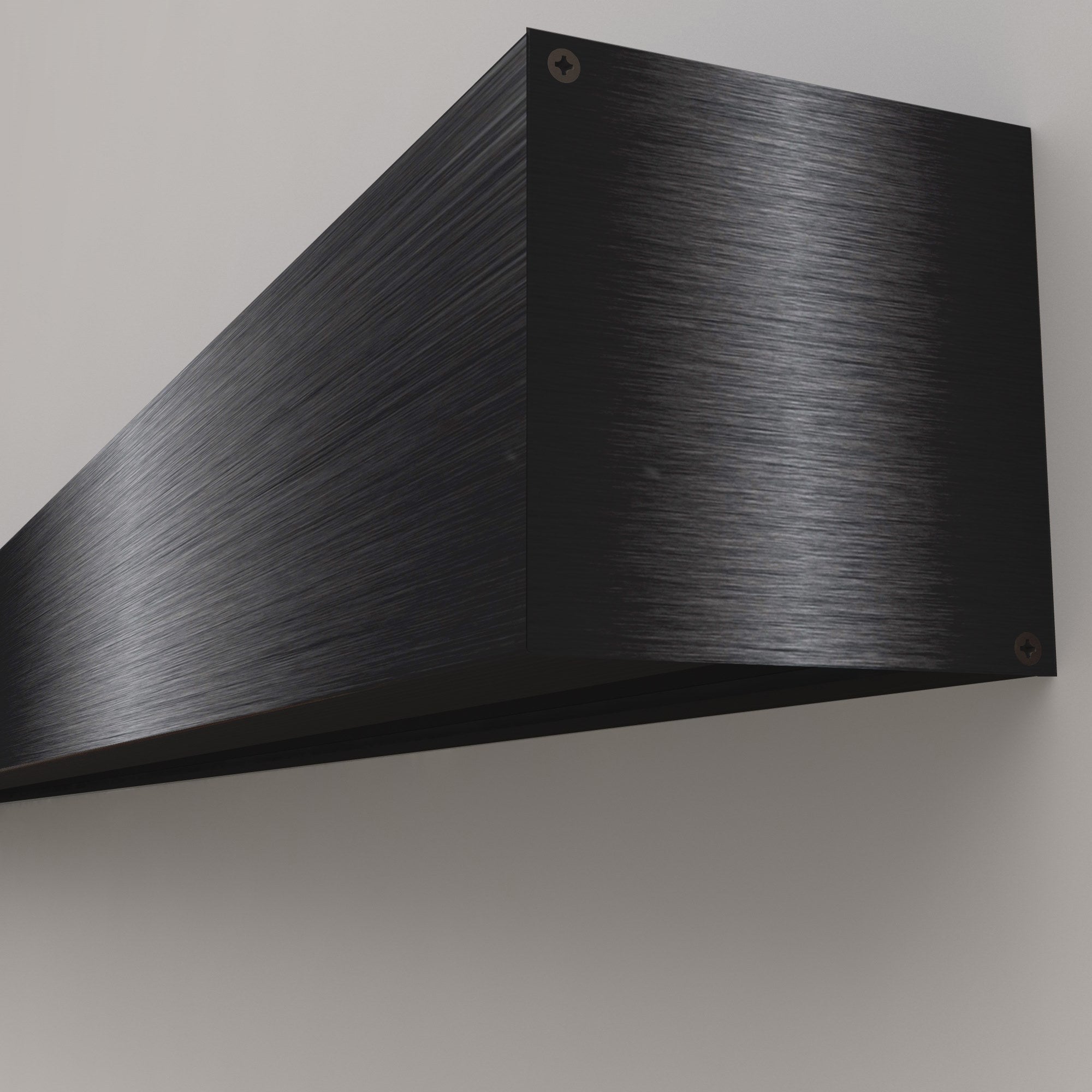 Schiebetürsystem C80 für Holztüren Schwarz zur Wand & Deckenmontage
