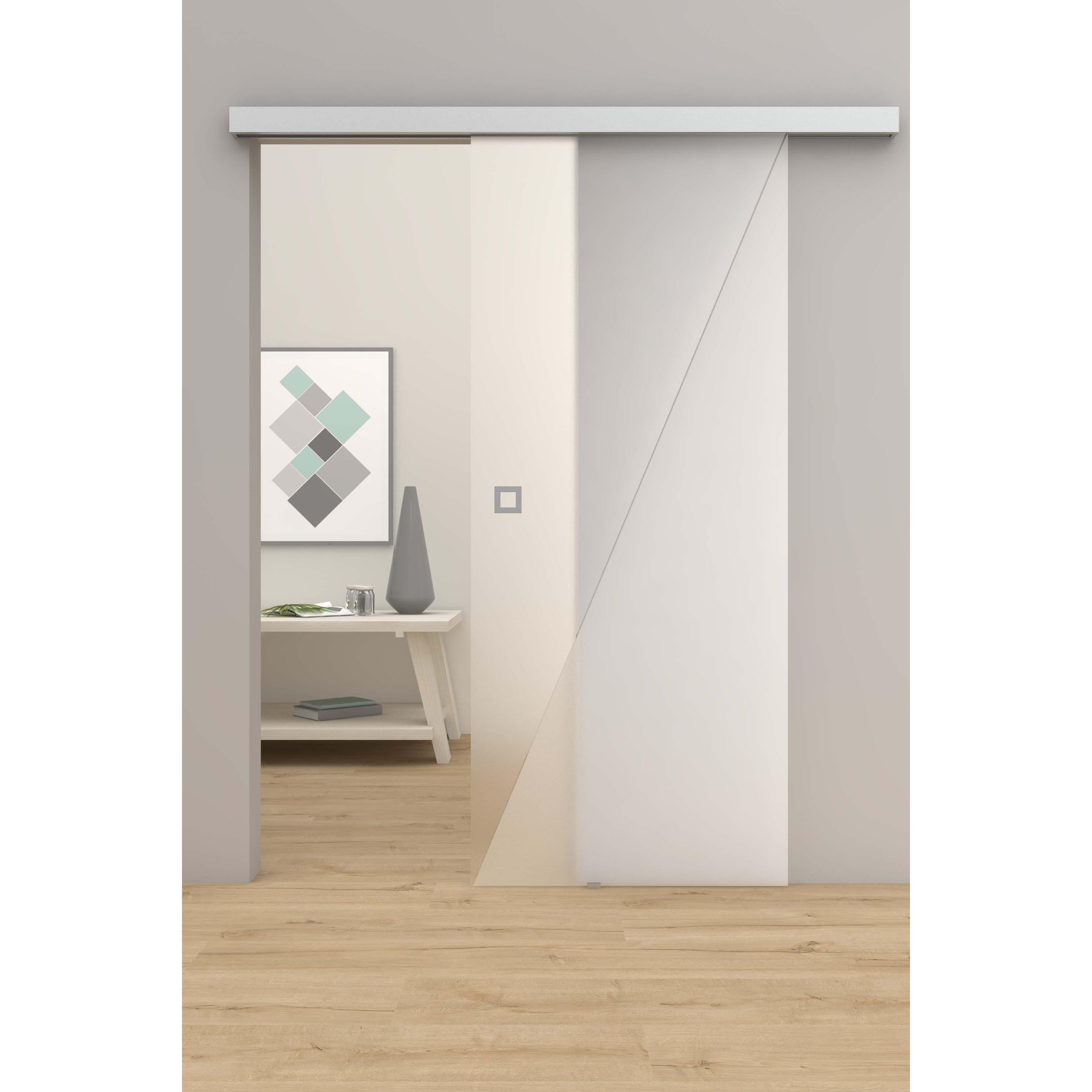 Glasschiebetür MattDesign 3D 598 Klarglas-Montario
