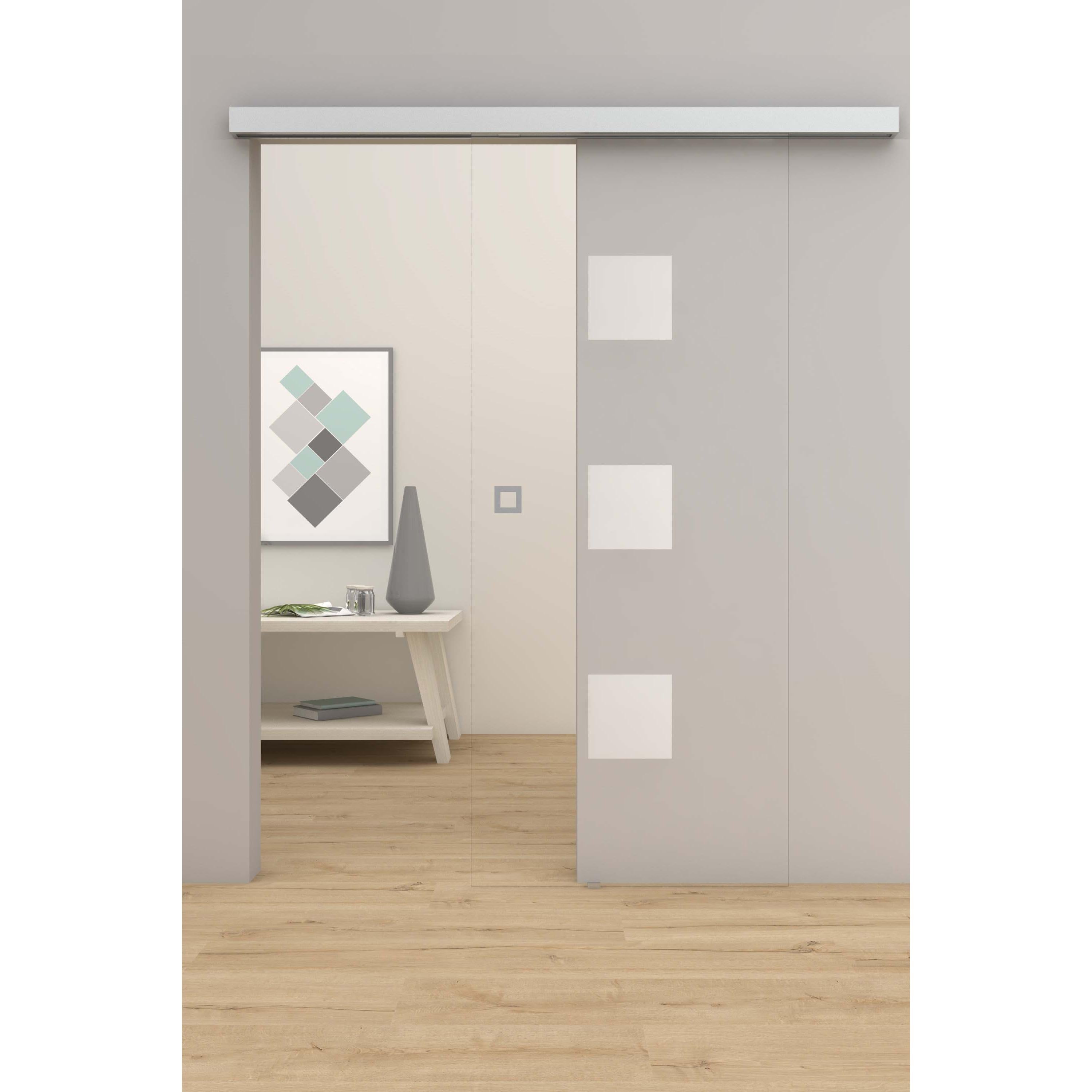 Glasschiebetür MattDesign 401-U Klarglas-Montario