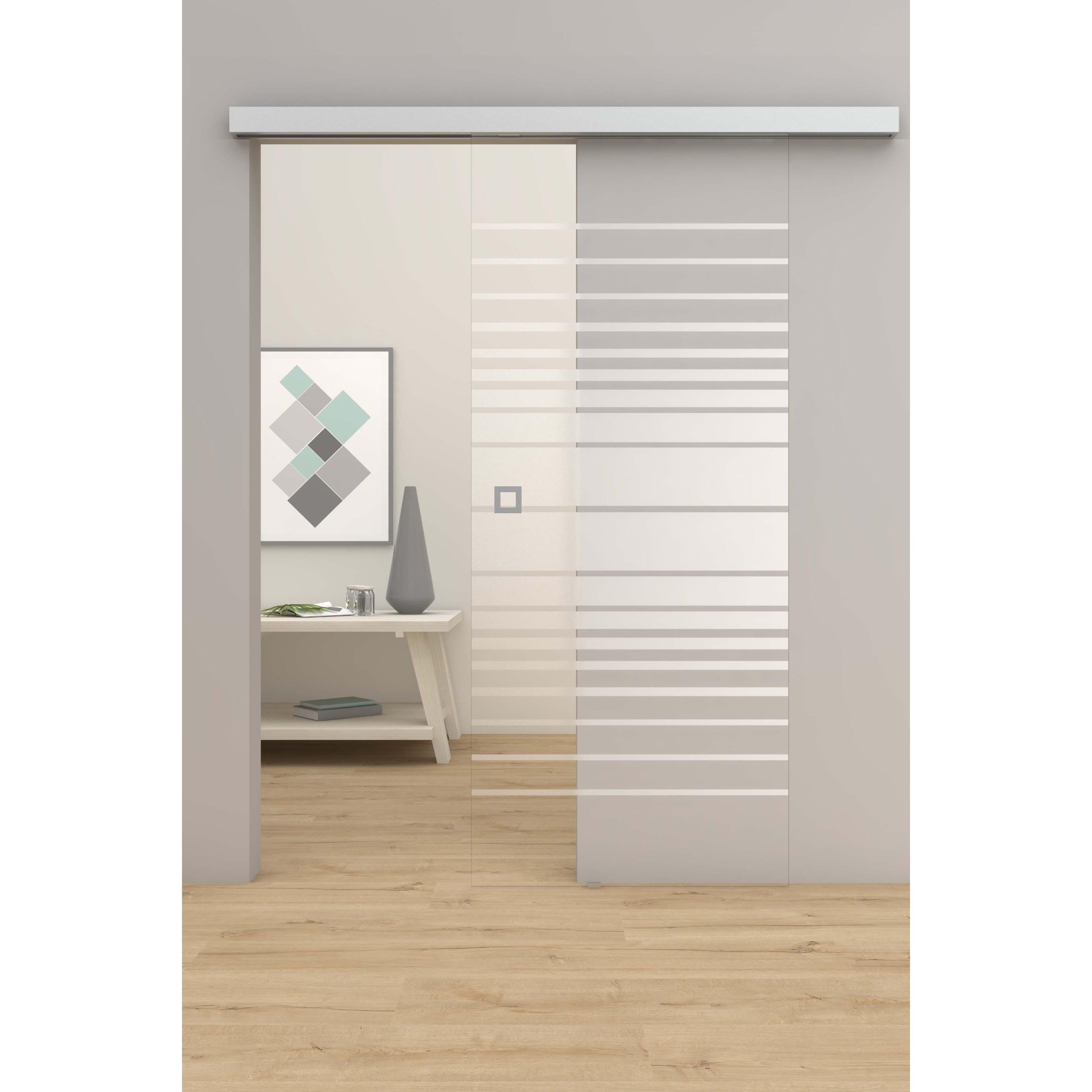 Glasschiebetür MattDesign 417-U Klarglas-Montario