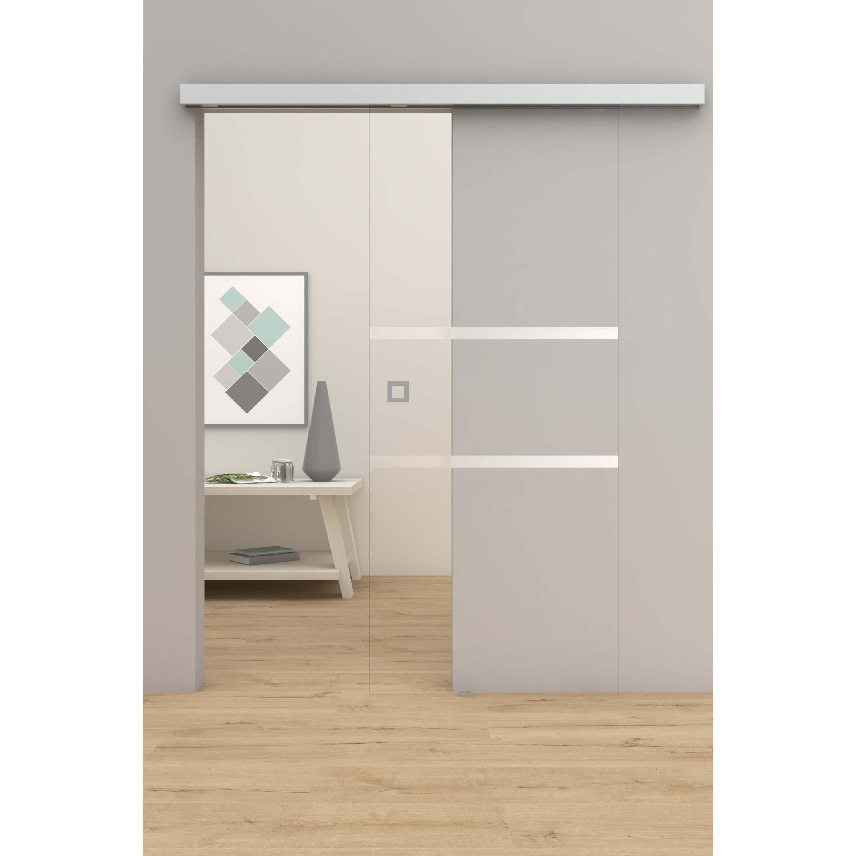 Glasschiebetür MattDesign 441-U Klarglas-Montario
