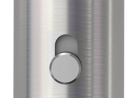 Griffwerk Türgriff LUCIA Klipptechnik Rosetten rund Edelstahl matt smart2lock 2.0